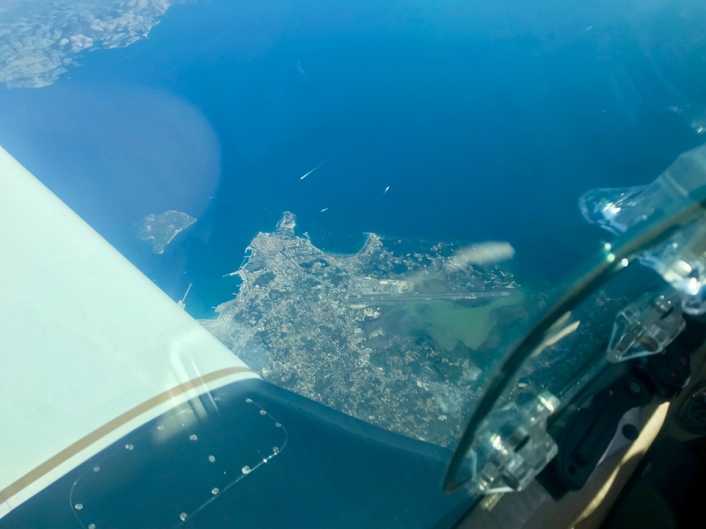 Over Corfu