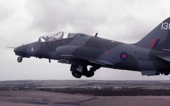 Hawk T Mk 1 RAF Brawdy 1979